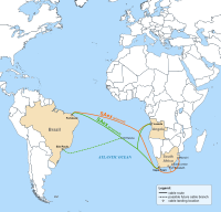 map of cable planned and proposed route